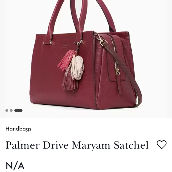 NWT Kate Spade Palmer Drive leather satchel - Picture 11 of 11
